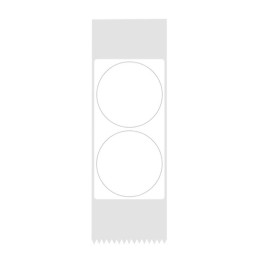 Thermal labels Niimbot stickers  T 14x28mm 200 psc (White Round)