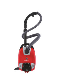 Hoover HE310HM 011 piros-szürke porzsákos porszívó